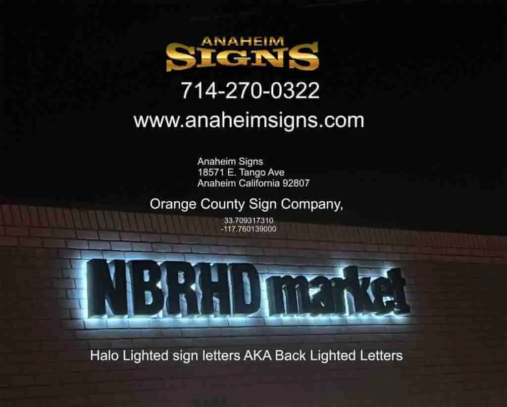 orange county sign company - Anaheim Signs