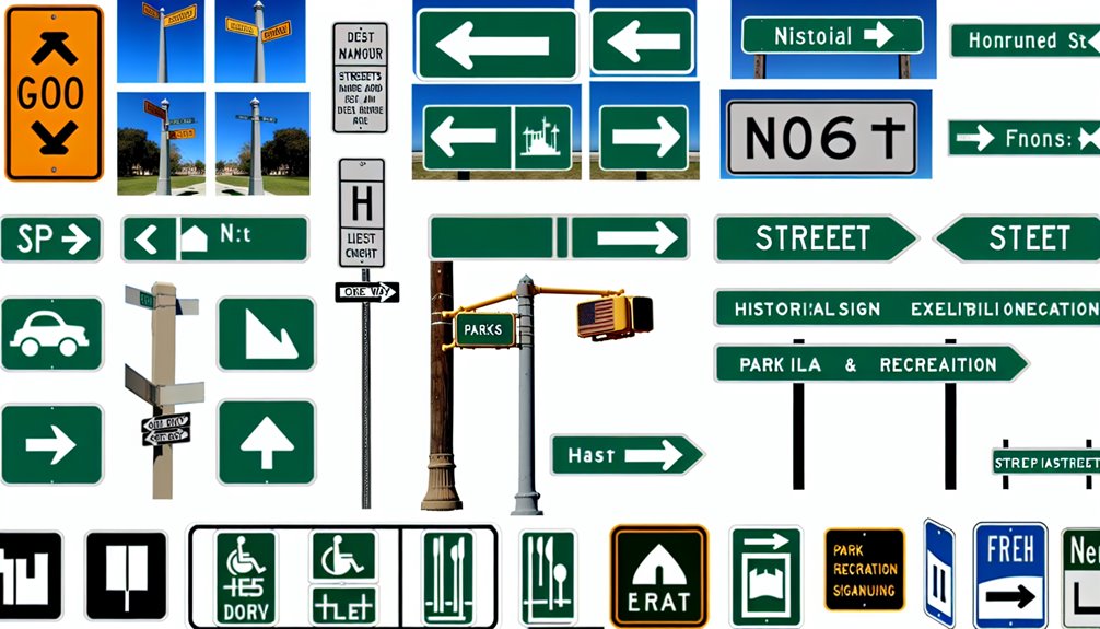 tustin ca directional signage