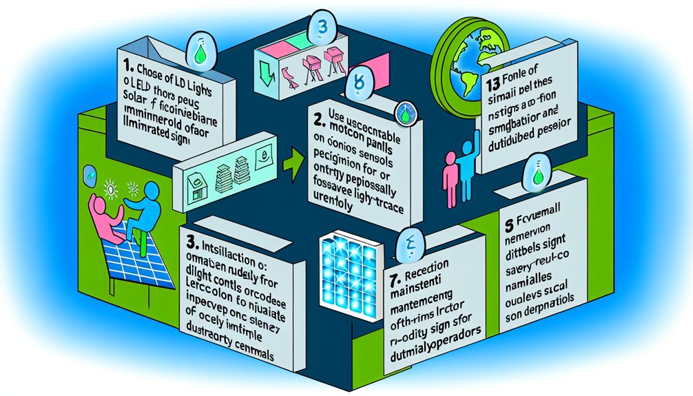 energy efficient signage solutions