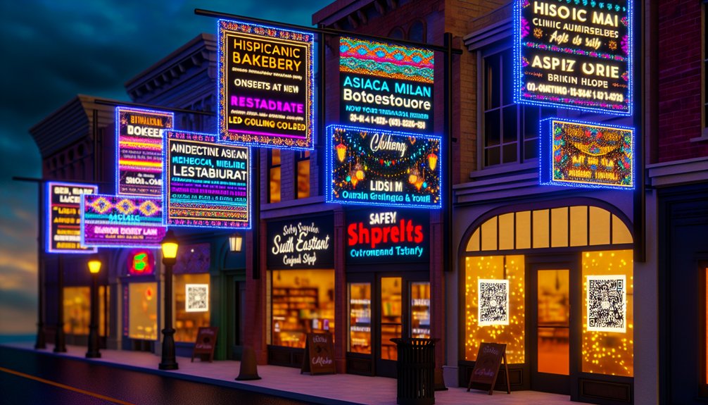 enhance engagement with signage