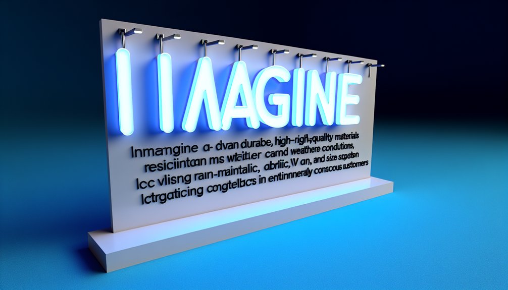 quality matters for signage